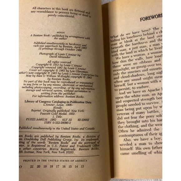 Lot Of 2 Hell In The Saddle Hondo Hardcover Paperback Books Western Fiction Nove - Picture 11 of 16